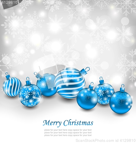 Image of Christmas Abstract Shimmering Background 