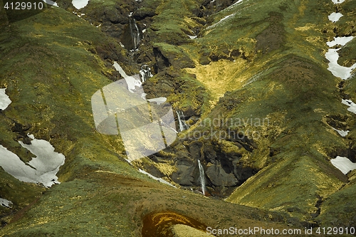 Image of Scenic mountain landscape shot