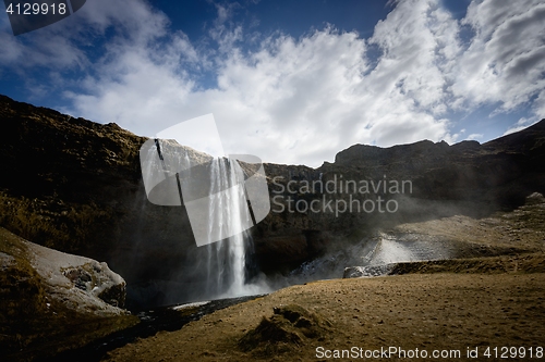 Image of Waterfall in Iceland