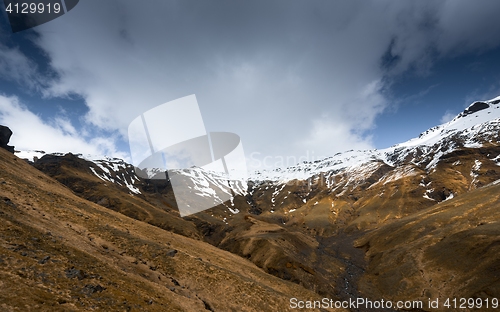 Image of Scenic mountain landscape shot