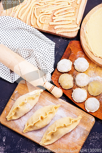 Image of raw flour products