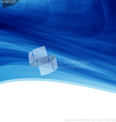 Image of Illustration Blue Futuristic Abstract Background