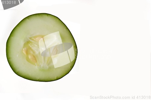 Image of Cucumber wedge