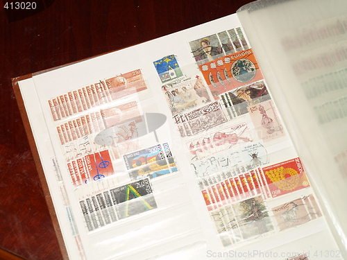 Image of stamp album