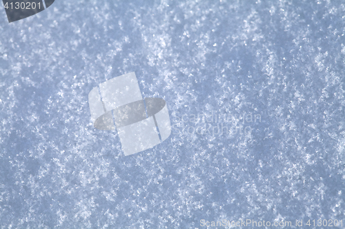 Image of Snow texture, macro