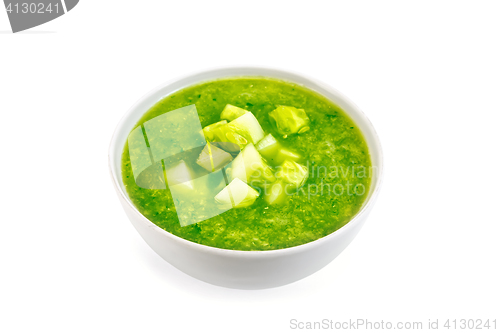 Image of Soup cucumber in bowl