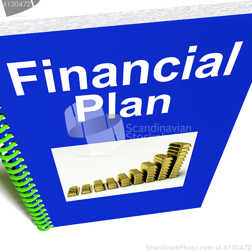 Image of Financial Plan Report Shows Revenue Strategy