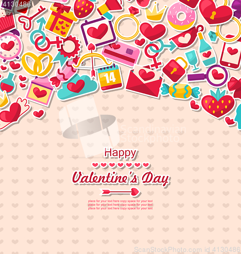 Image of Greeting Card for Valentine\'s Day