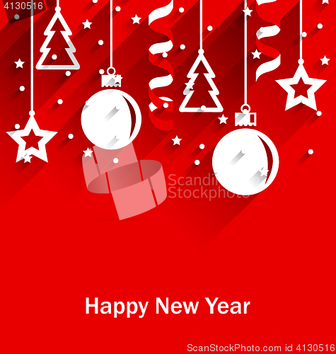 Image of Happy New Year Greeting Card