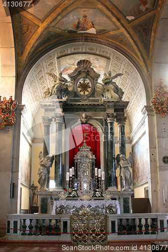 Image of Altar in the church of St. Euphemia in Rovinj, Croatia