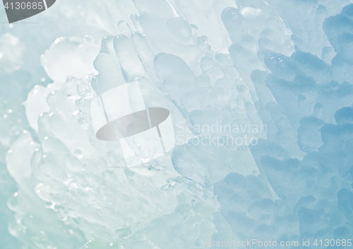 Image of Melting ice background