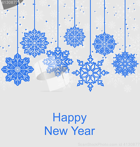 Image of Winter Background for Happy New Year