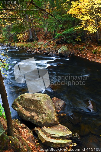 Image of Fall river landscape