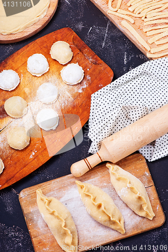 Image of raw flour products