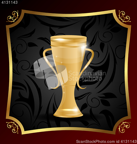 Image of Golden Championship Trophy Cup