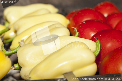 Image of roasted at the stake tomatoes