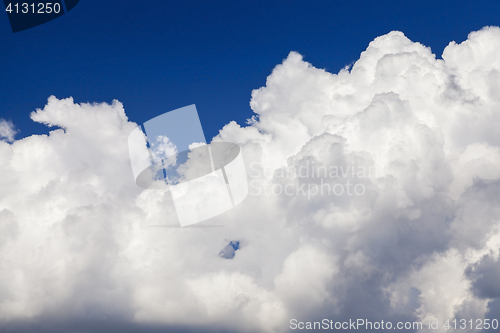 Image of clouds in the sky