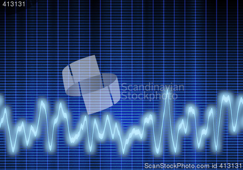 Image of audio or sound wave