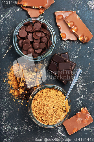 Image of cocoa and chocolate