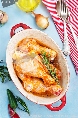 Image of chicken legs