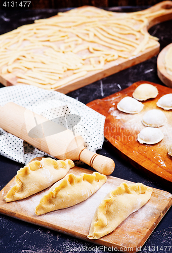 Image of raw flour products