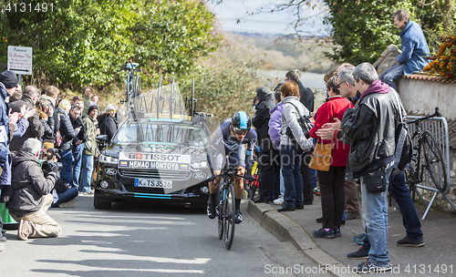 Image of The Cyclist Sergio Luis Henao Montoya - Paris-Nice 2016 