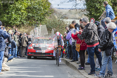 Image of The Cyclist Tim Wellens - Paris-Nice 2016 