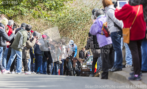 Image of The Cyclist Alexis Vuillermoz - Paris-Nice 2016 