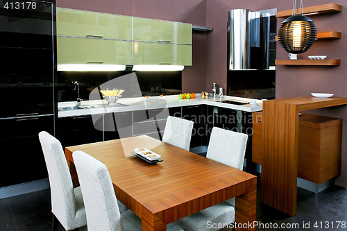 Image of Contemporary kitchen