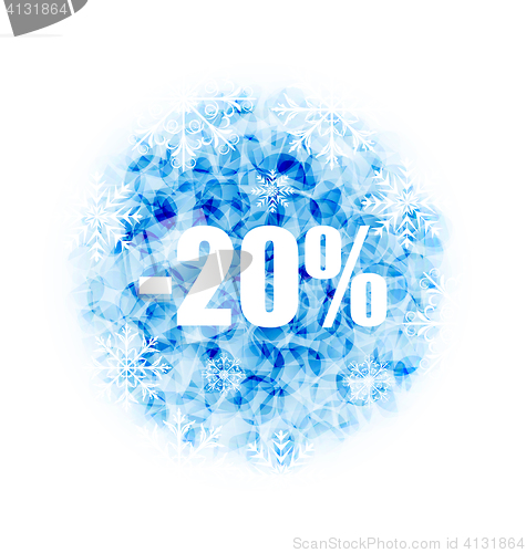 Image of Label for Christmas Sale and New Year Sale