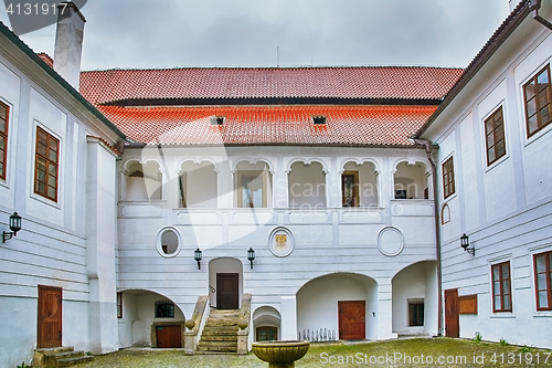 Image of Courtyard in Cesky Krumlov