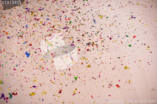 Image of confetti background