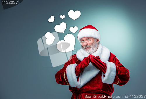 Image of smiling Santa Claus.