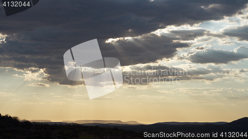 Image of sky and rays