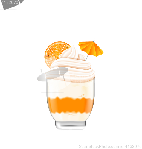Image of Icecream with Whipped Cream