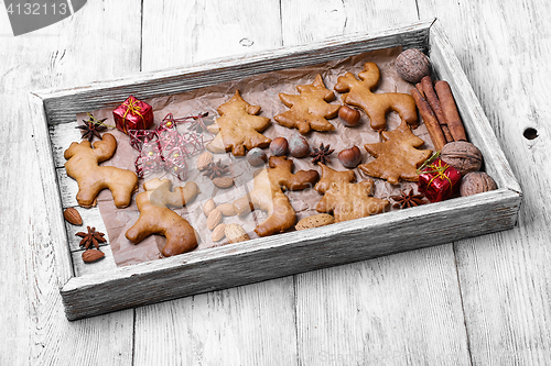 Image of Christmas homemade cookies