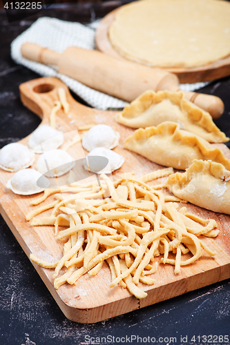 Image of raw flour products