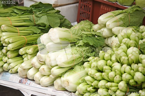 Image of Chinese vegetables