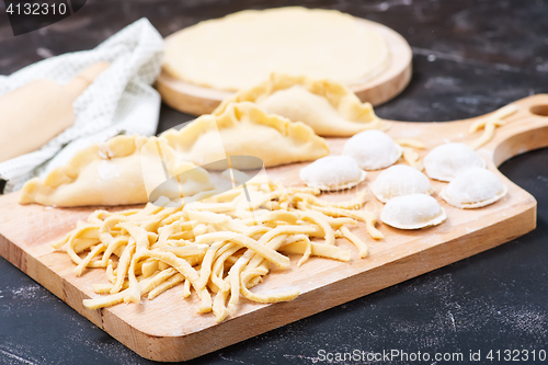 Image of raw flour products