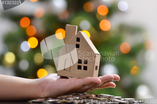 Image of Miniature paper house