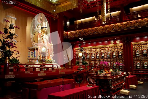 Image of Golden buddha statue