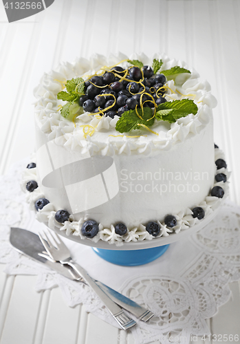 Image of Blueberry cake