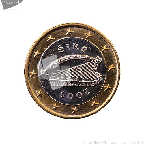 Image of coin worth one euro