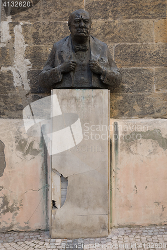 Image of Winston Churchill Memorial Statue