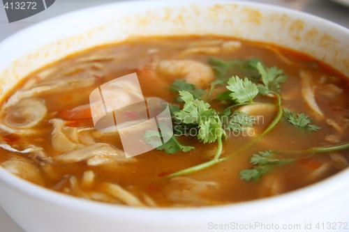 Image of Spicy thomyam soup