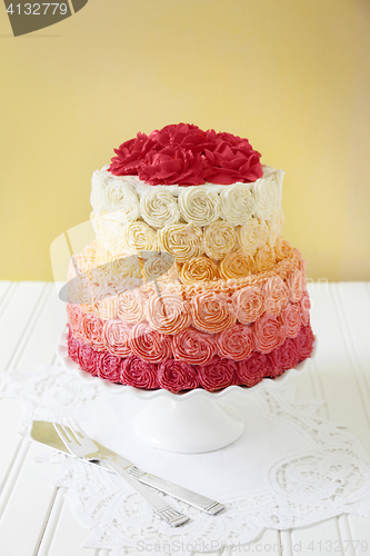 Image of Rose cake