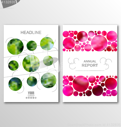 Image of Business Brochures, Blur Backgrounds