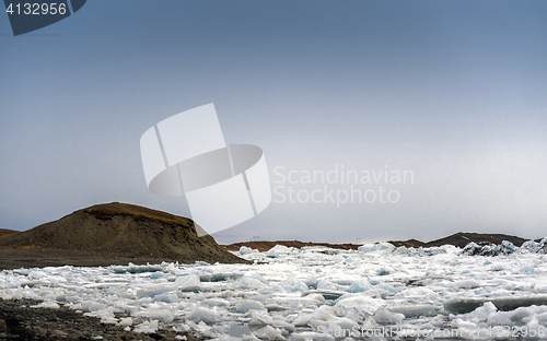 Image of Icebergs at glacier lagoon 