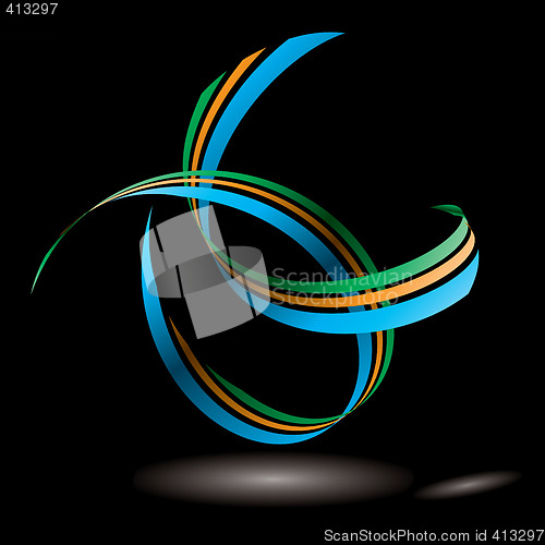 Image of ribbon swoosh