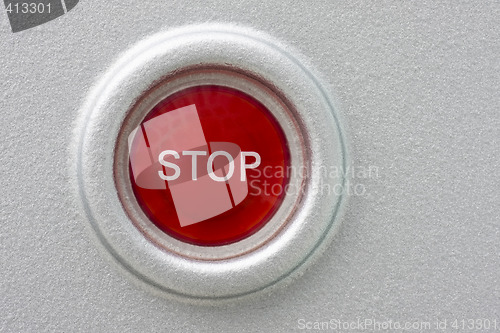 Image of Red stop button